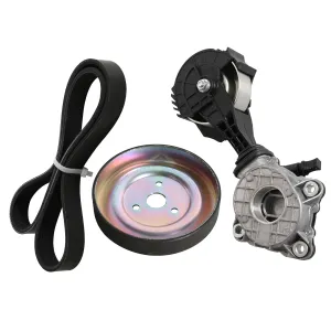 3PCS Serpentine Drive Belt Tensioner Idler Friction Wheel with Engine Water Pump Pulley Fits for Mini Cooper for Paceman for Countryman 2007-2016 Replace 1060352 11517545958 11287598833