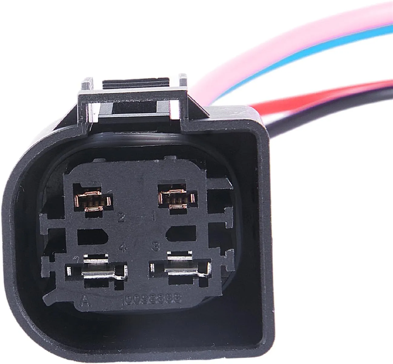 4 Way Harness Female Connector Plug Pigtail Fit for Pierburg CWA400 Electric Water Pump for E60 E89 E90 E92 335xi 335i 135i 535i