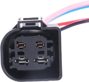 4 Way Harness Female Connector Plug Pigtail Fit for Pierburg CWA400 Electric Water Pump for E60 E89 E90 E92 335xi 335i 135i 535i