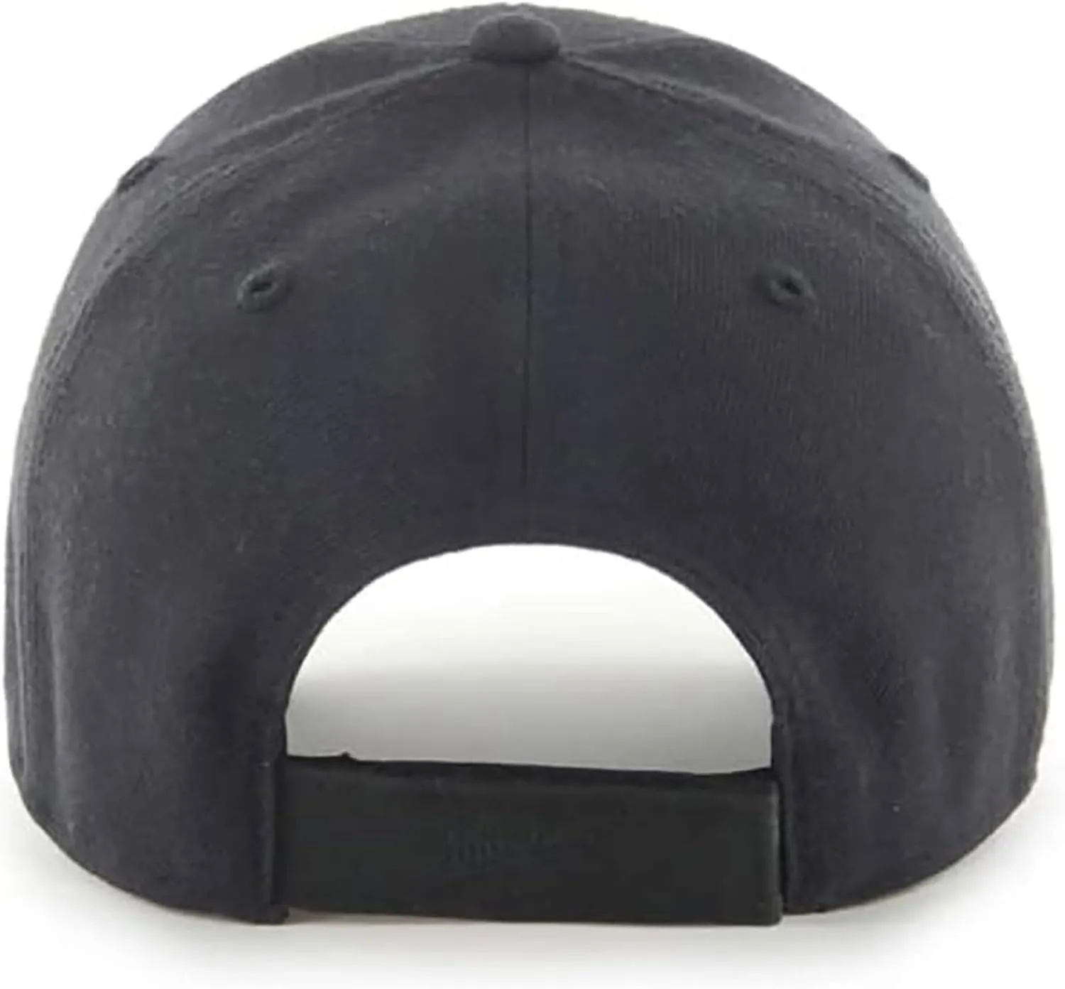 47 Brand MLB Black Black Primary Logo MVP Adjustable Structure Baseball Cap Hat, Adult One Size Fits All