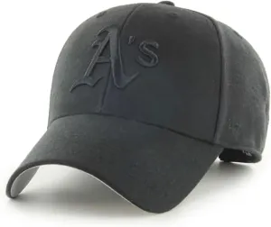 47 Brand MLB Black Black Primary Logo MVP Adjustable Structure Baseball Cap Hat, Adult One Size Fits All