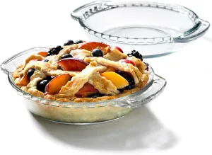 Anchor Hocking Oven Basics 6-Inch Mini Pie Plate, Set of 6