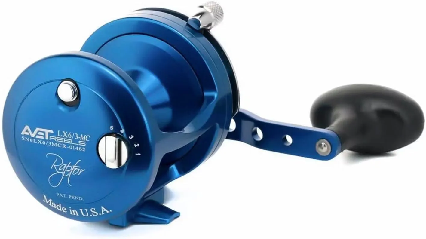 Avet LX6/3MCRH-BL Reels Saltwater Lever Drag