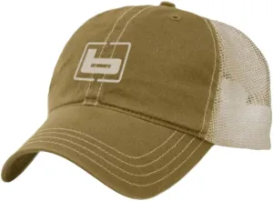 Banded Chino Twill Mesh Cap – Adjustable Snapback Hunting Hat – Breathable Outdoor Cap