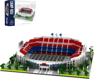 Barcelona Soccer Stadium Building Blocks Sets Toys Football Architecture Model Kits Gifts for Adults Kids Boys 3500 Pieces