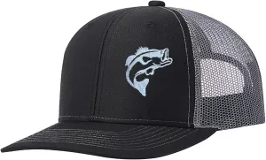 Bass Fish Hats for Men Women - Fly Fishing Gifts Dad Hat Baseball Caps