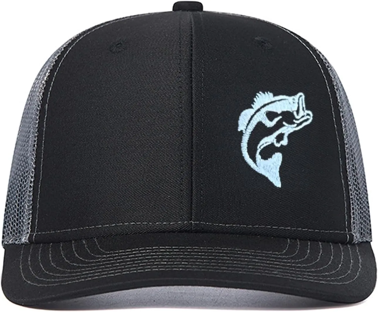 Bass Fish Hats for Men Women - Fly Fishing Gifts Dad Hat Baseball Caps