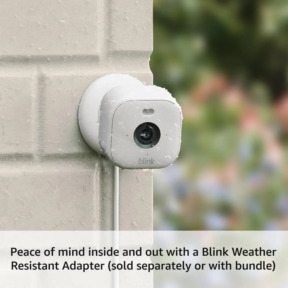 Blink Mini 2 (Newest Model) — Home Security & Pet Camera(s) with HD video, color night view, motion detection, two-way audio, and built-in spotlight — 2 cameras (White)