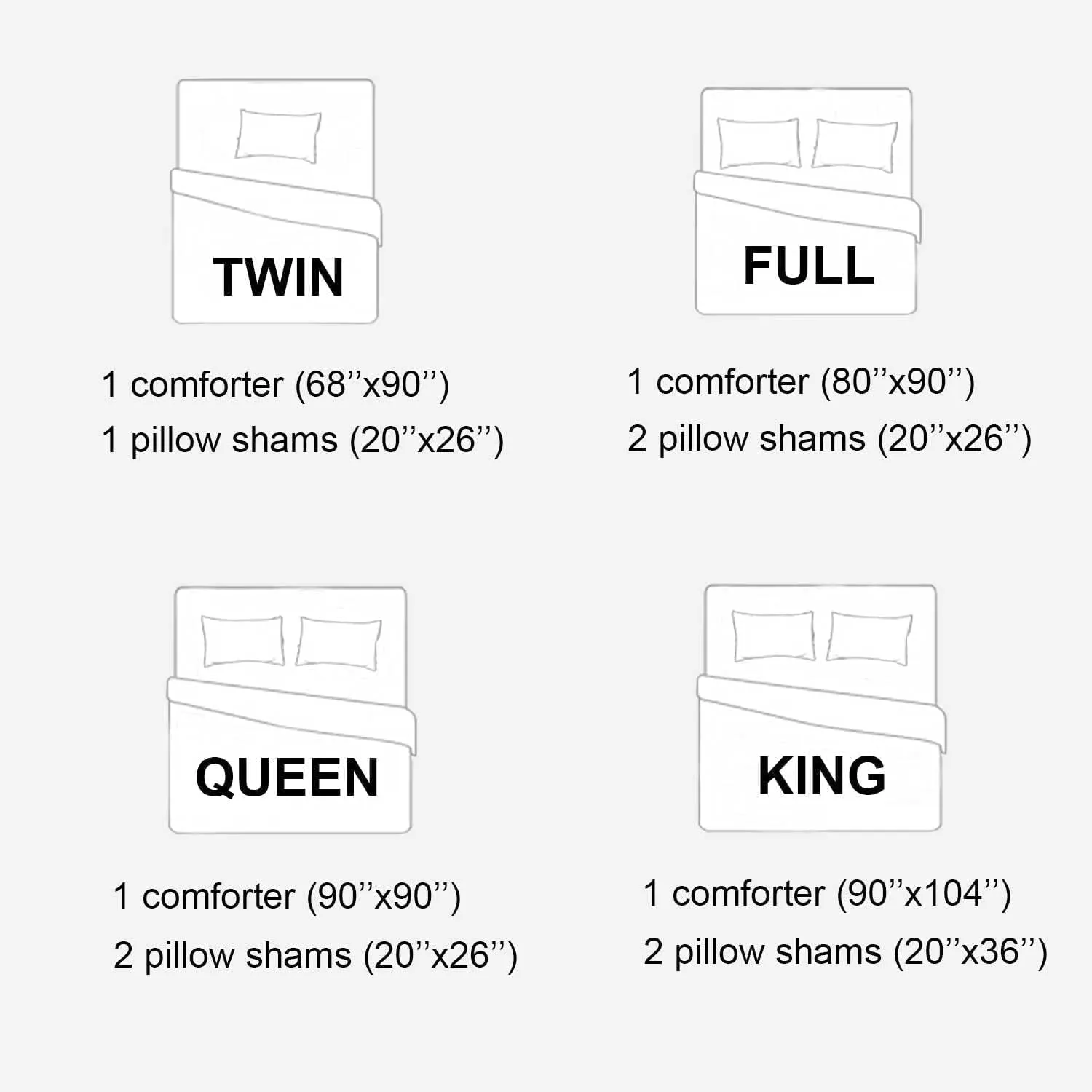 Blue Comforter Full Size, 3 Piece Soft Modern Bedding Set & Collections, Lightweight All Season Bed Quilt Blanket with 2 Pillow Shams for Teen Boys Men …