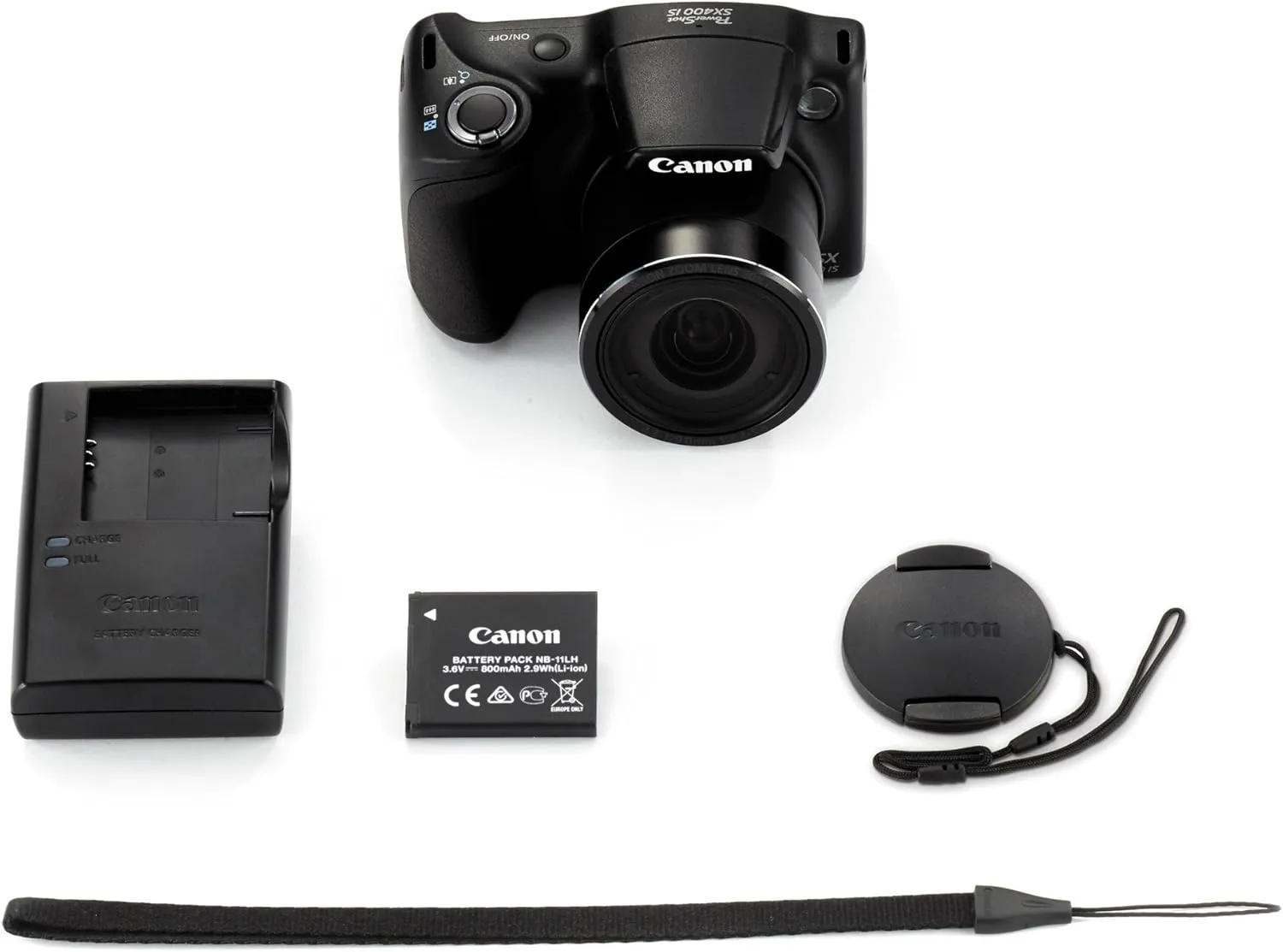 Canon Powershot SX400 is 16.0 MP Digital Camera with 30x Optical Zoom and 720p HD Video (Black)
