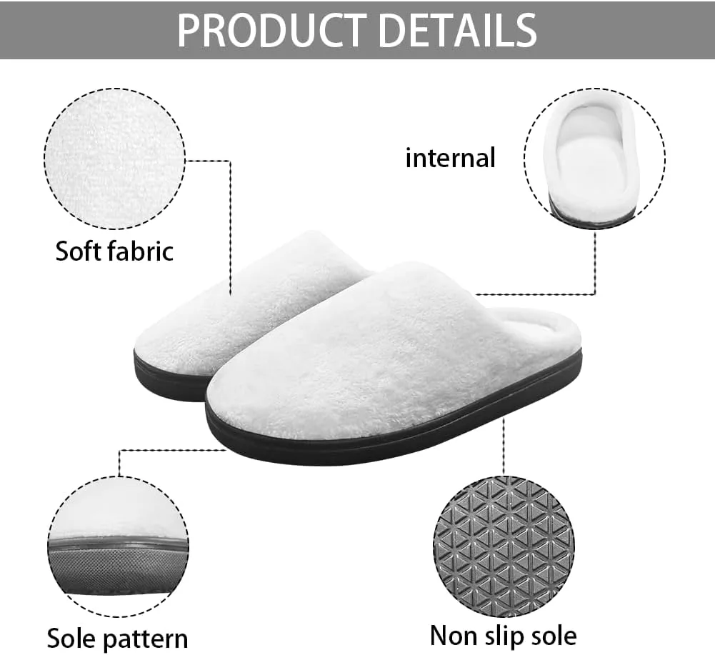 Christmas Slippers Christmas Slippers for Family Non-Slip Home Shoes for Men Woman