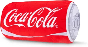 Coca-Cola 15" Novelty Plush Can, Dorm Decor, Squishy Soft Throw Pillow, Collector Toy