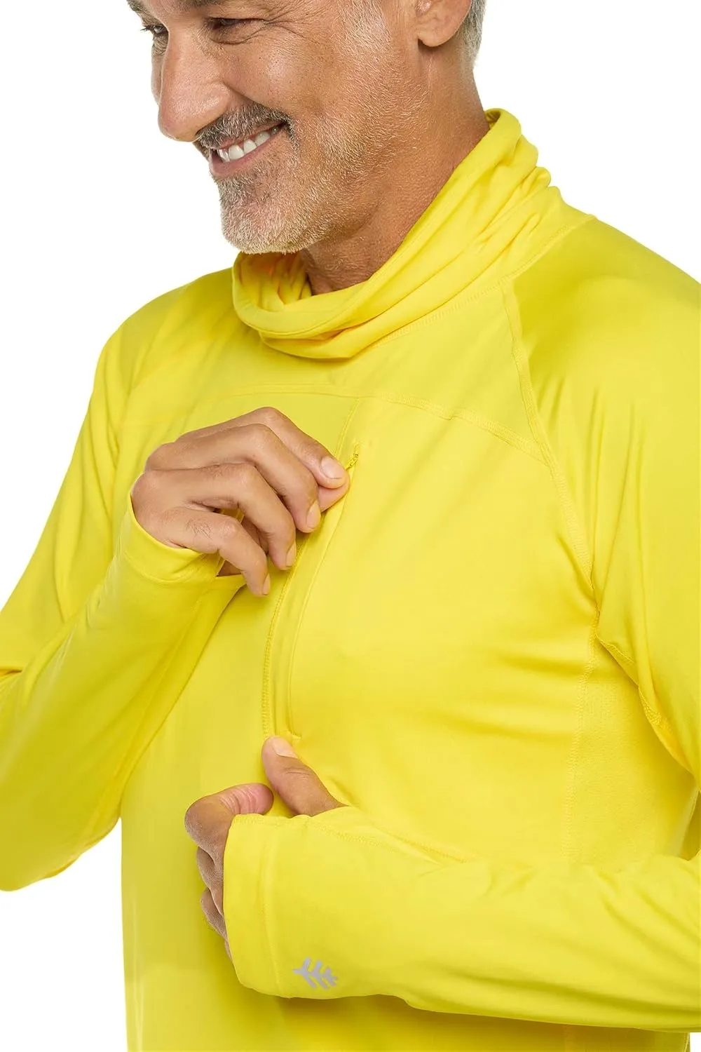 Coolibar UPF 50  Men's Andros Fishing Tee - Sun Protective