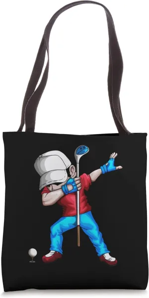 Dabbing Golfer Golfer Golf Ball Golf Club Fan Golf Sport Tote Bag