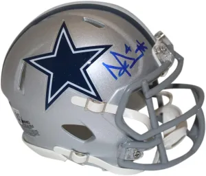 Dak Prescott Autographed Dallas Cowboys Speed Mini Helmet Beckett