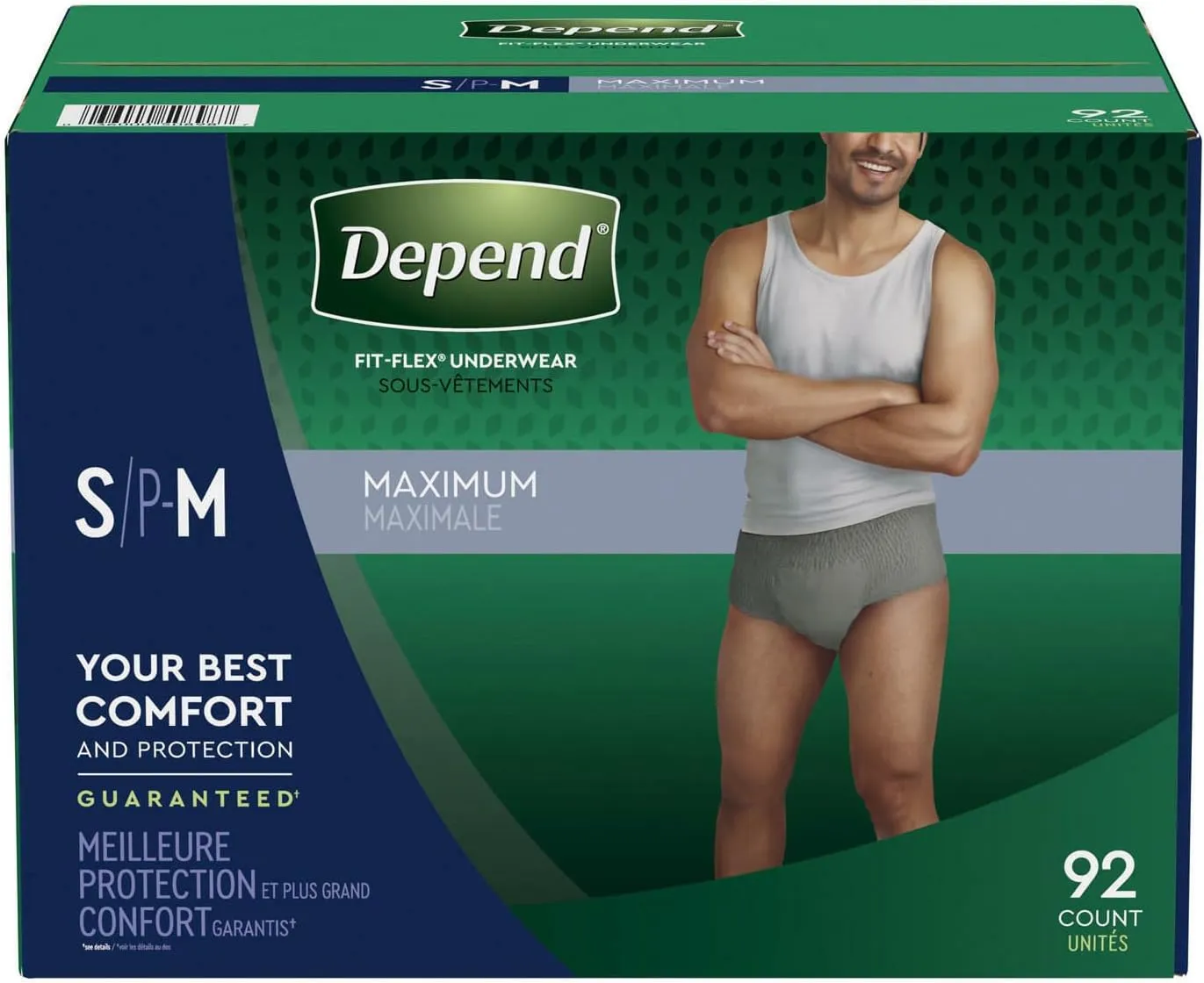 Depend Fit-Flex Underwear for Men (Small/Medium)