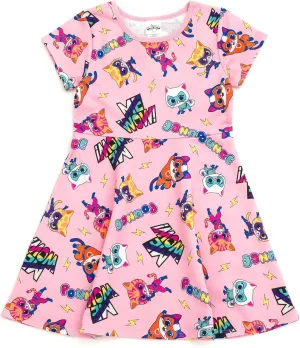 Disney French Terry Skater Dress Infant to Big Kid Sizes (18 Months - 14-16)