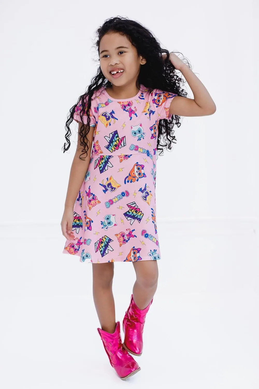 Disney French Terry Skater Dress Infant to Big Kid Sizes (18 Months - 14-16)