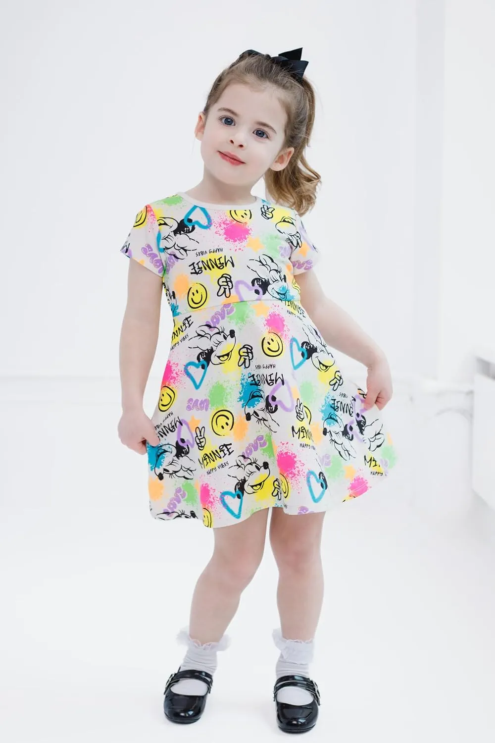 Disney French Terry Skater Dress Infant to Big Kid Sizes (18 Months - 14-16)