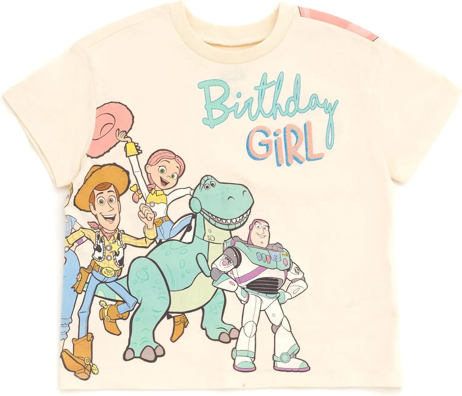 Disney Junior Birthday Girls T-Shirt Toddler to Big Kid Sizes (2T - 14-16)