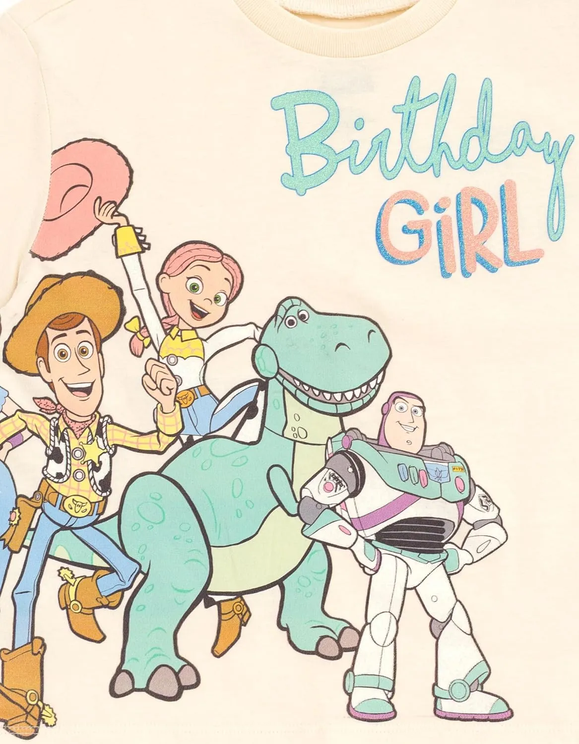 Disney Junior Birthday Girls T-Shirt Toddler to Big Kid Sizes (2T - 14-16)