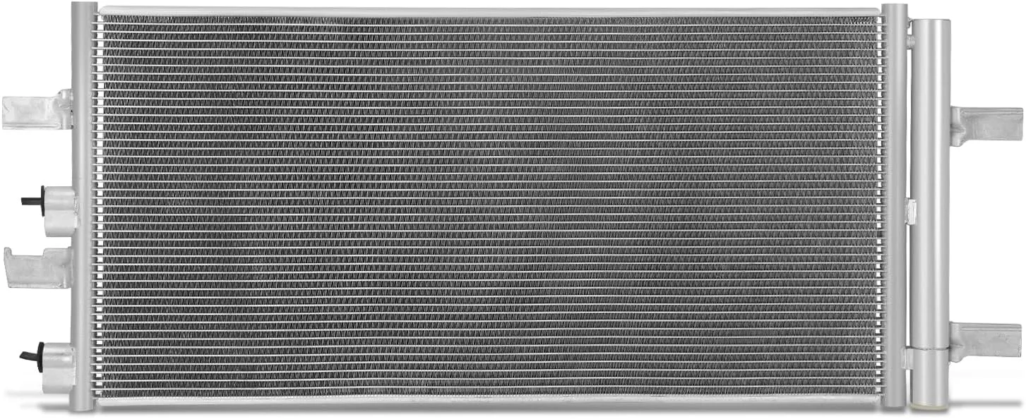 DNA MOTORING Aluminum Air Conditioning A/C Condenser Compatible with Mini Cooper Countryman 2017-2022, S Model, MC3030105, OEM-CDS-30205