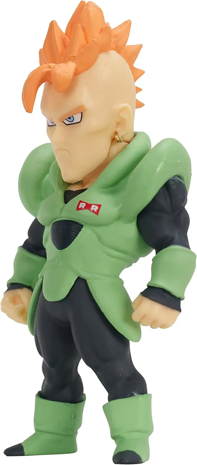 Dragon Ball Super Adverge Set 6 - SS Goku, SS 2 Gohan, Cell, Android 16 - Bandai Collectible Toy Figures Box Set