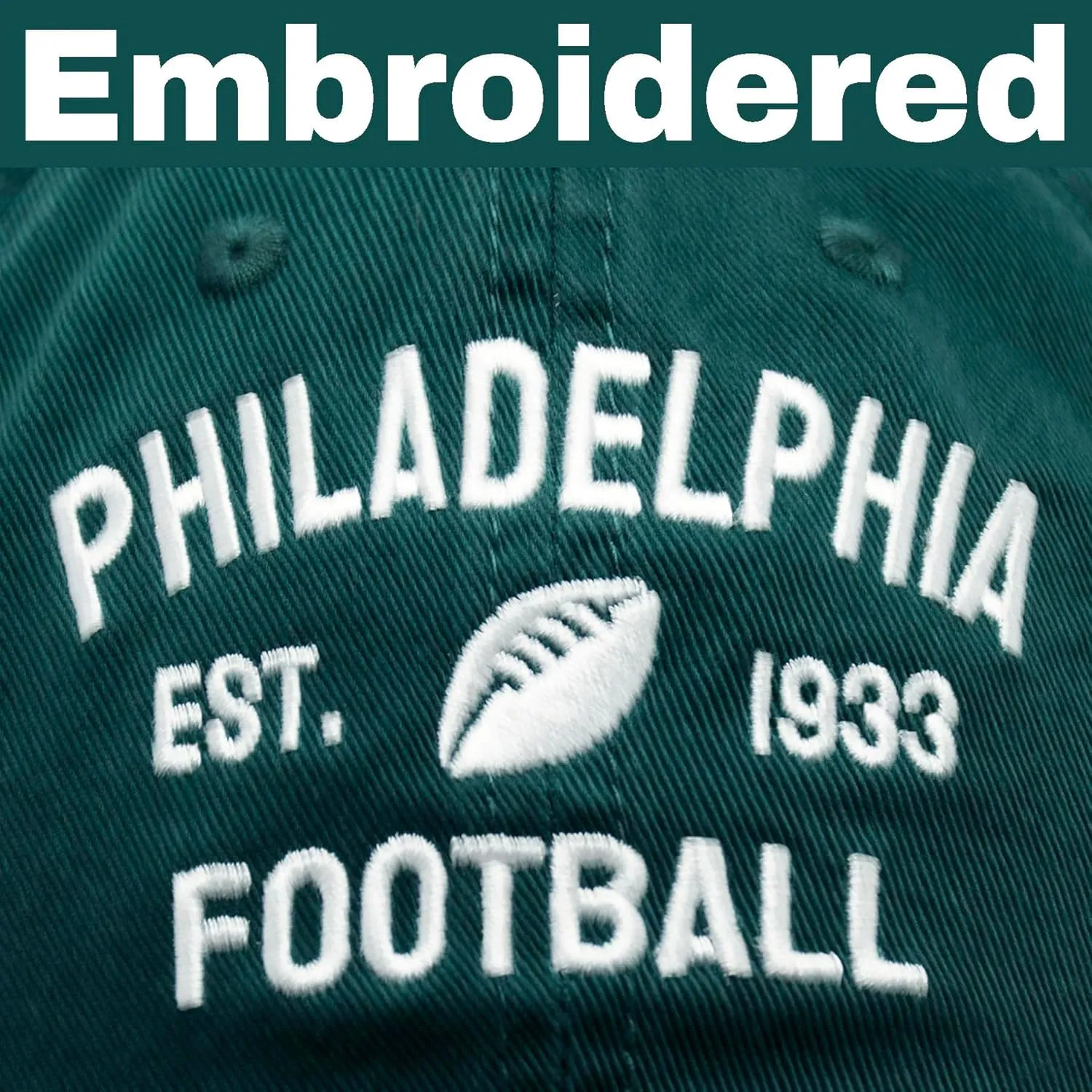Embroidered US Cities Trucker Hat Adjustable Football Fans Baseball Cap Gifts Cotton Hat for Men Women