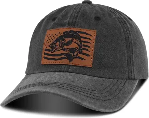 Fishing Hat for Men, Fishing Hat Gifts for Fisherman, Fathers Day Hat Gift for Men, Birthday Gift for Dad