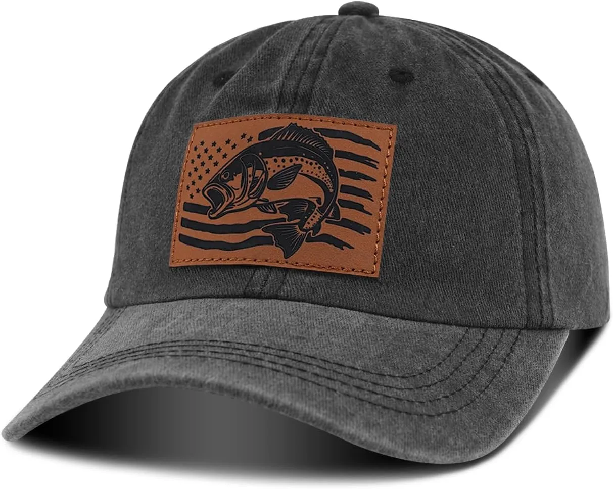 Fishing Hat for Men, Fishing Hat Gifts for Fisherman, Fathers Day Hat Gift for Men, Birthday Gift for Dad