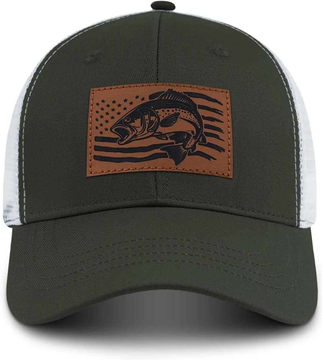 Fishing Hat for Men, Fishing Hat Gifts for Fisherman, Fathers Day Hat Gift for Men, Birthday Gift for Dad