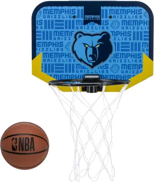 Franklin Sports NBA Team Over The Door Basketball Hoop - Kids Indoor Mini Basketball Hoop with Basketball - NBA Fan Shop Mini Hoop for Bedroom & Office