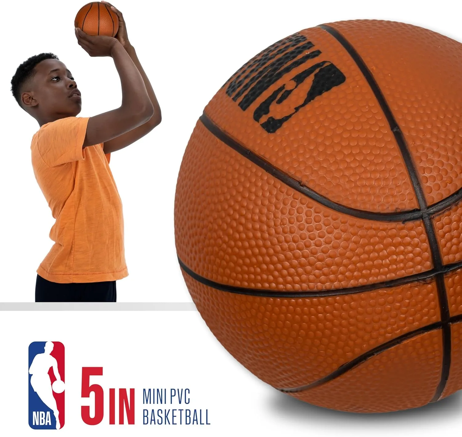 Franklin Sports NBA Team Over the Door Basketball Hoops - Kids Indoor Mini Basketball Hoop   Ball Set - NBA Fan Mini Hoops