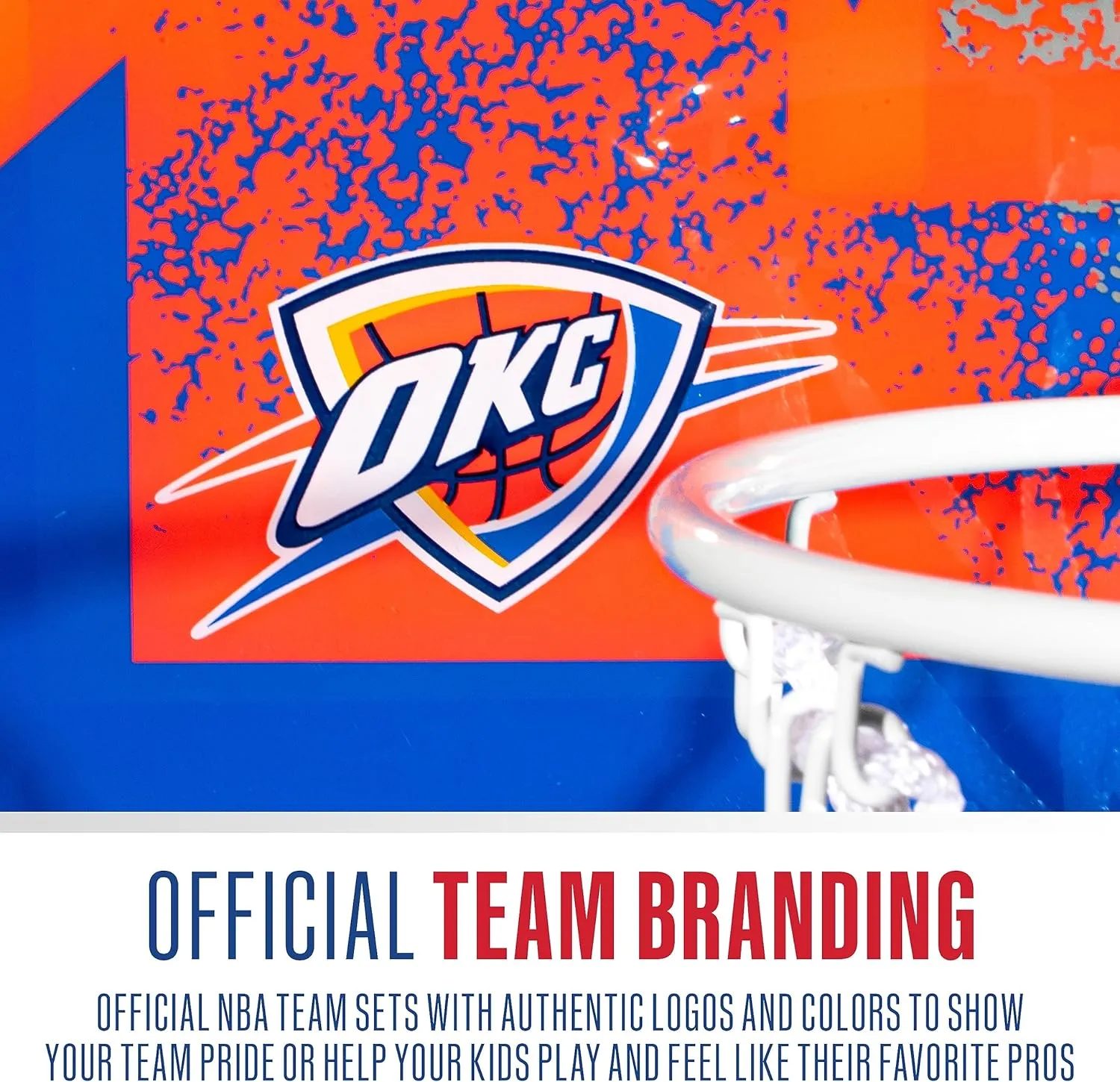 Franklin Sports NBA Team Over the Door Basketball Hoops - Kids Indoor Mini Basketball Hoop   Ball Set - NBA Fan Mini Hoops