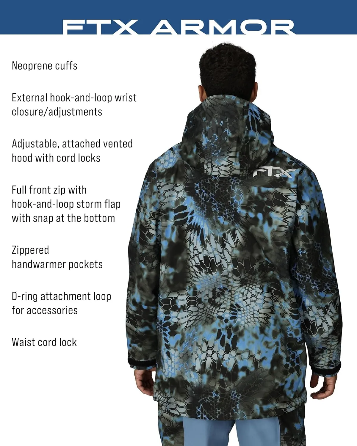 FROGG TOGGS Men's FTX Armor Premium Waterproof Rain, Fishing/Anglers Jacket