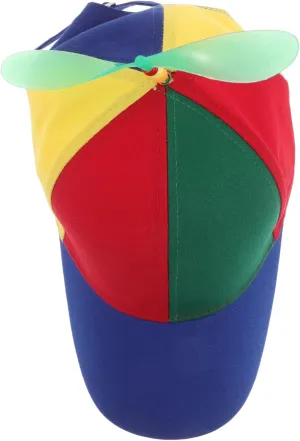 Funny Boys and Girls Baseball Cap Dragonfly Propeller Breathable Bamboo Hat for Boys Girls Unique Sun Protection Design Multi
