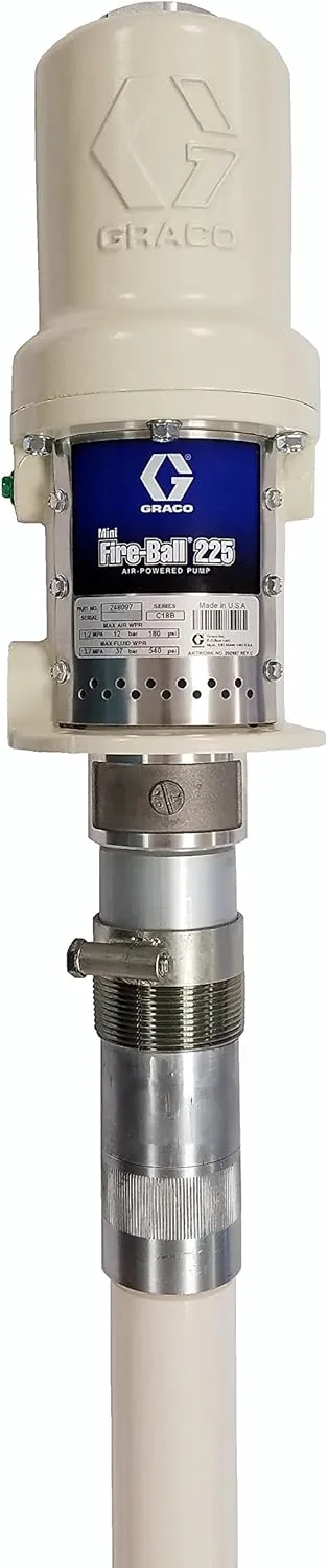 GRACO 248097 - Mini Fire-Ball 225 3:1 Universal Size Oil Pump w/Suction Tube & Bung