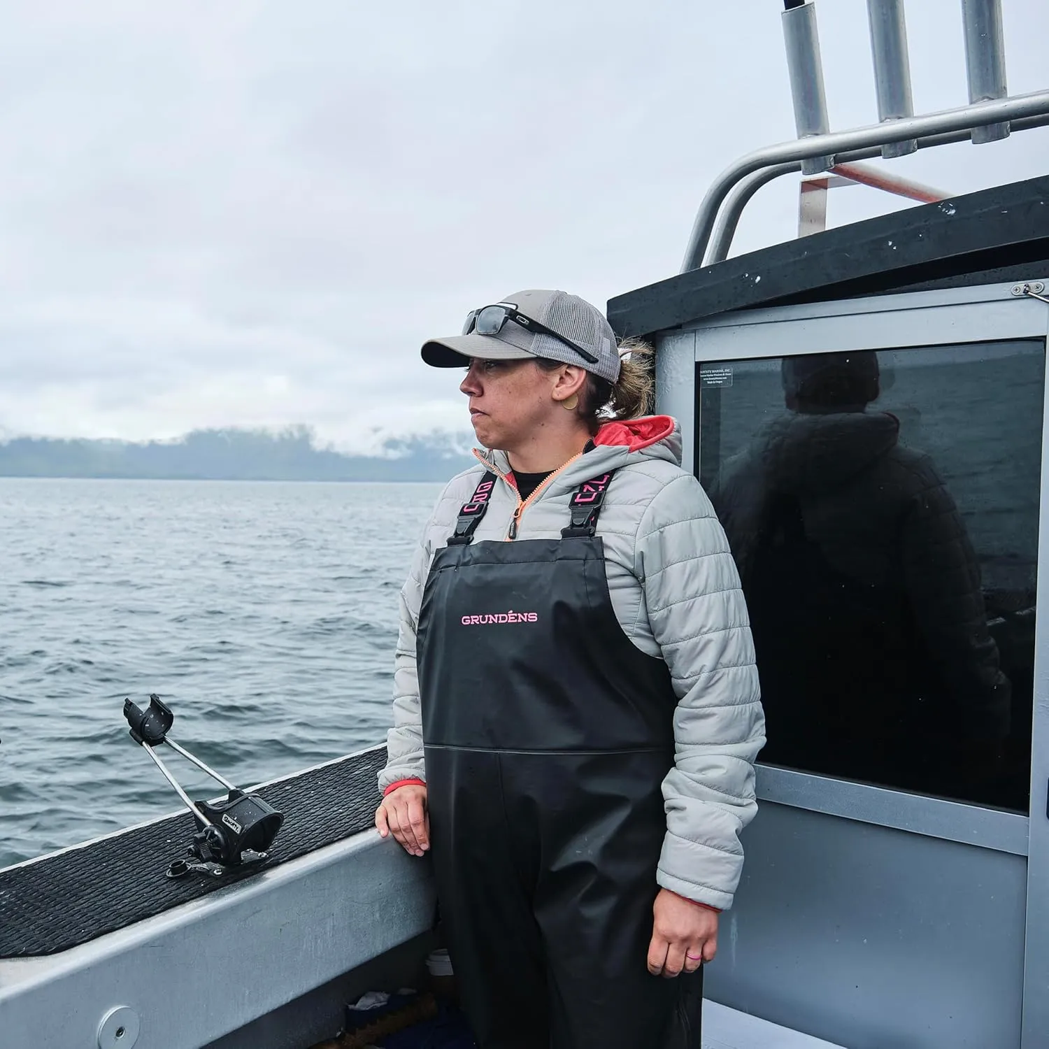 Grundéns Women’s Neptune Commercial Fishing Bib Pants | Waterproof, Adjustable