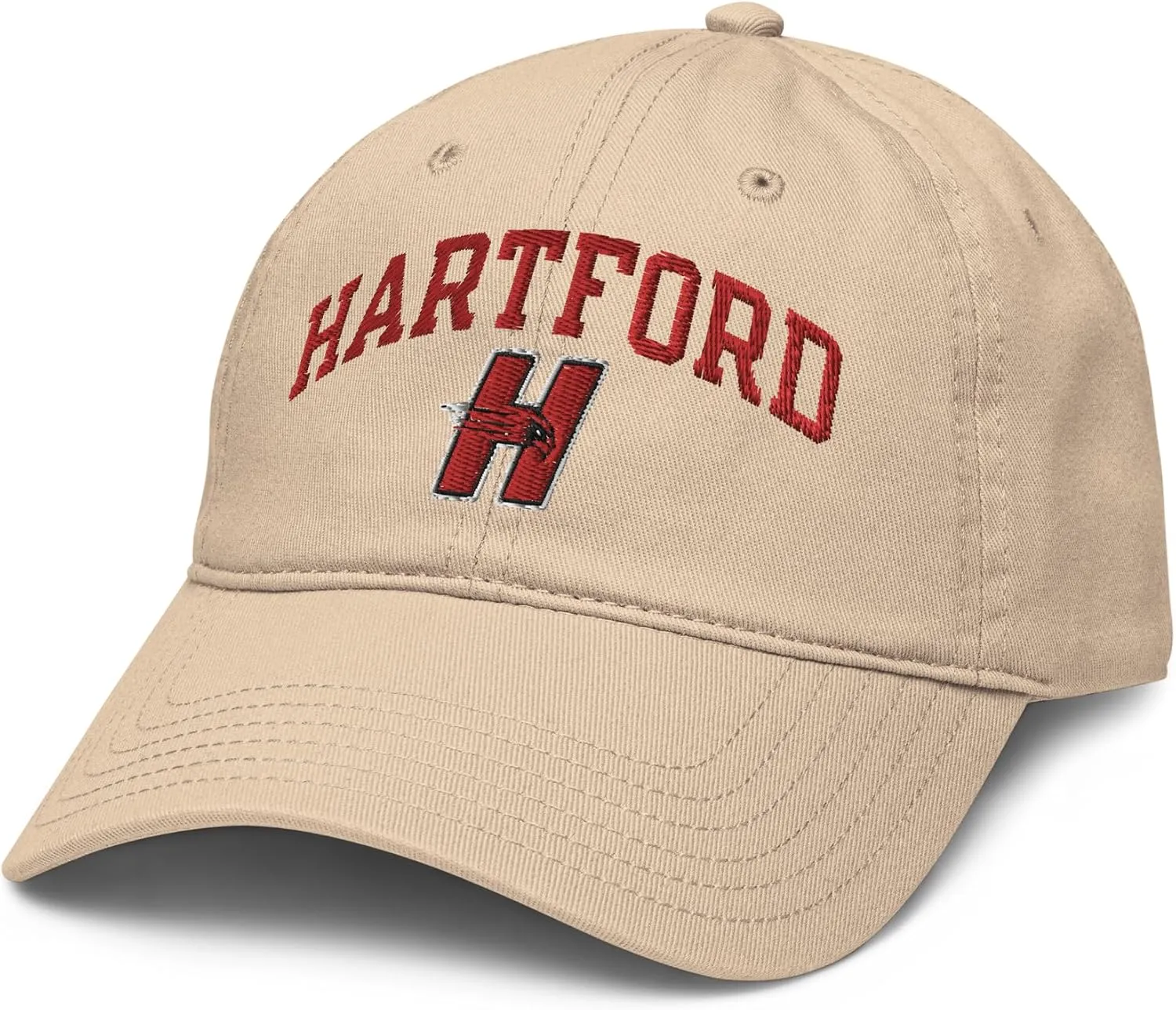 Hartford Hawks Arch Over Officially Licensed Adjustable Baseball Hat
