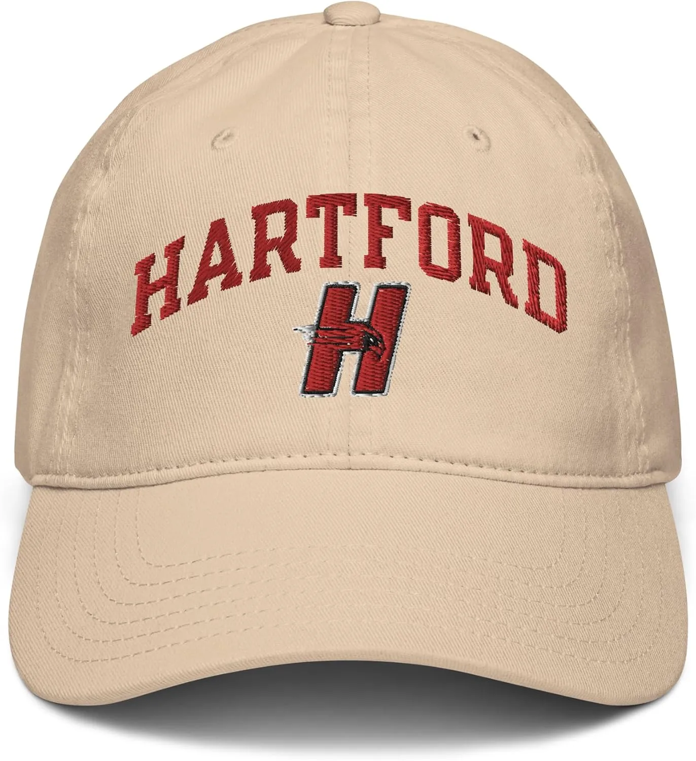 Hartford Hawks Arch Over Officially Licensed Adjustable Baseball Hat