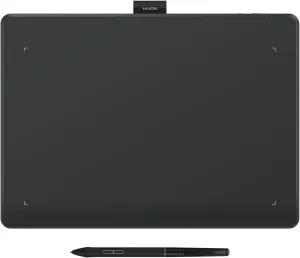 HUION Inspiroy Frego Medium Wireless Drawing Tablet, 10 x 6.25 inch Bluetooth Graphics Tablet, Portable for Design, Writing, Photo Editing, Teaching, Compatible with Windows, Mac, Android and Linux
