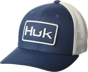 HUK Logo Stretchback Trucker, Anti-Glare Fishing Hat for Men