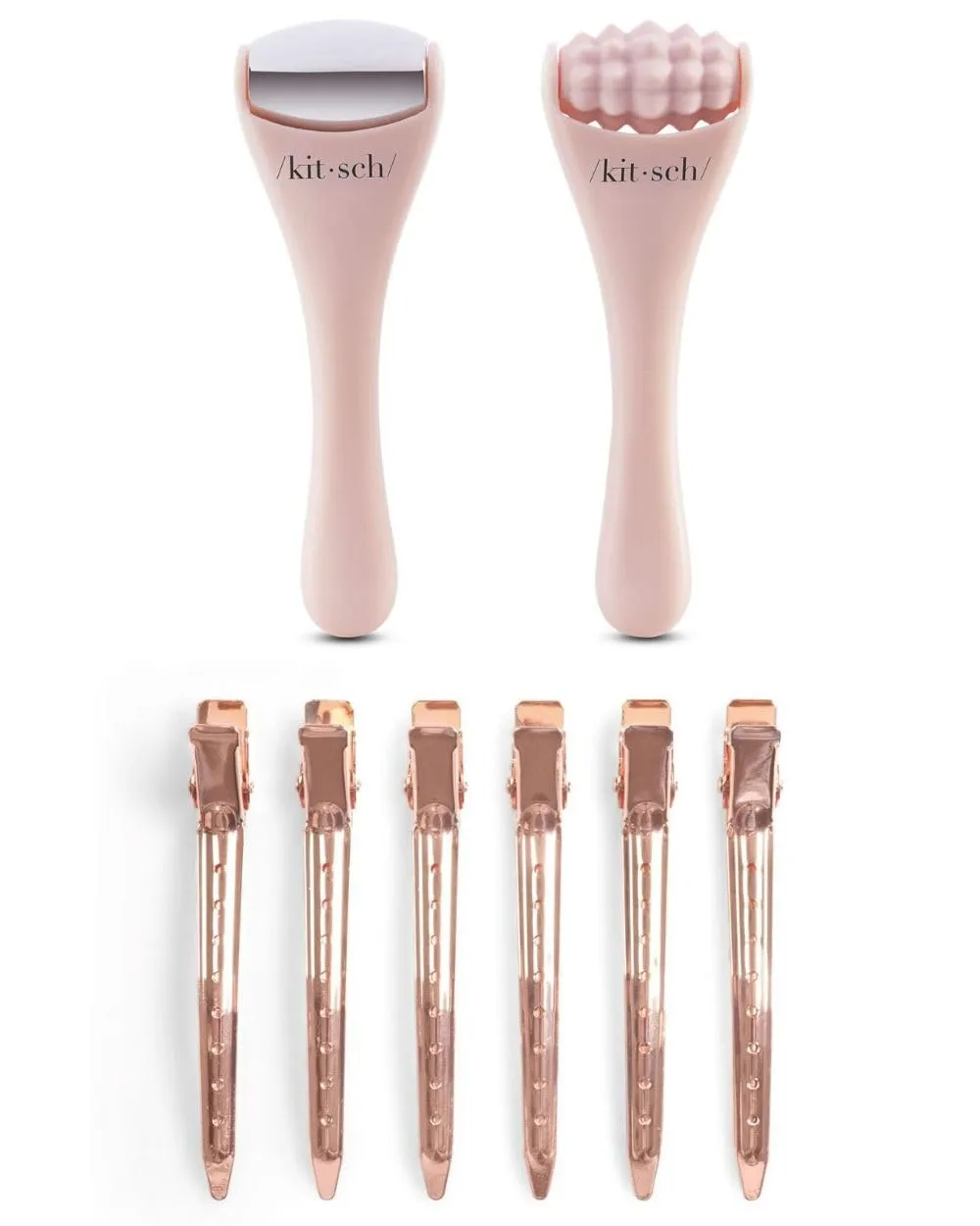 Kitsch Mini Ice Roller and Mini Face Roller Set & Alligator Hair Clips with Discount