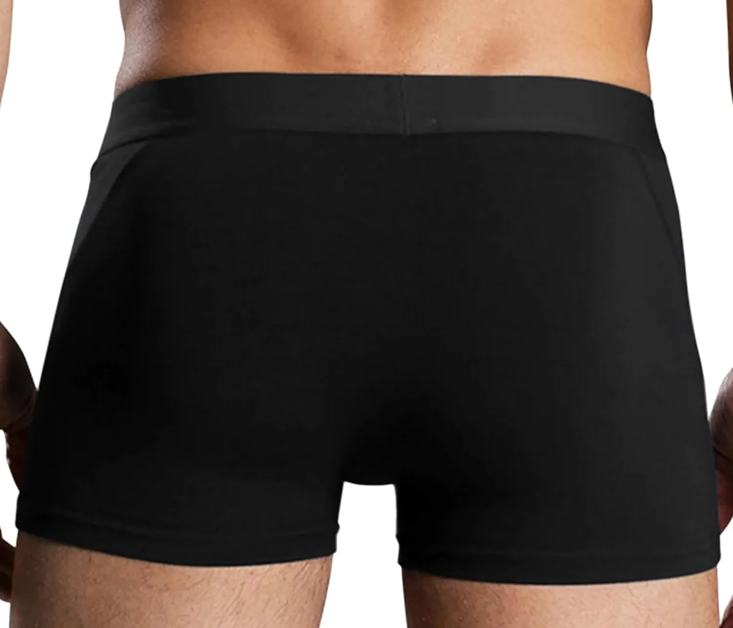 Knaughty Knickers Slut for BBC Jack of Spades Mens Boxer Briefs with Front Design No Fly Stretchy Sexy Black Colorful Trunks
