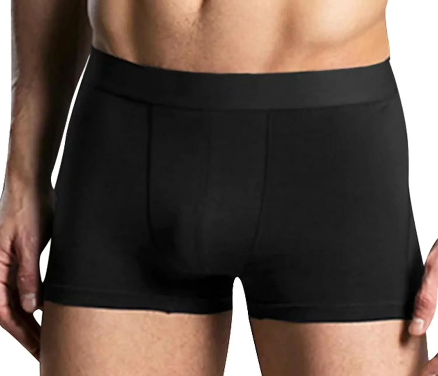Knaughty Knickers Slut for BBC Jack of Spades Mens Boxer Briefs with Front Design No Fly Stretchy Sexy Black Colorful Trunks