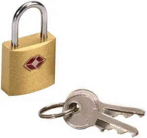 Lewis N. Clark 3-Pack TSA Mini Padlock, Multi, One Size