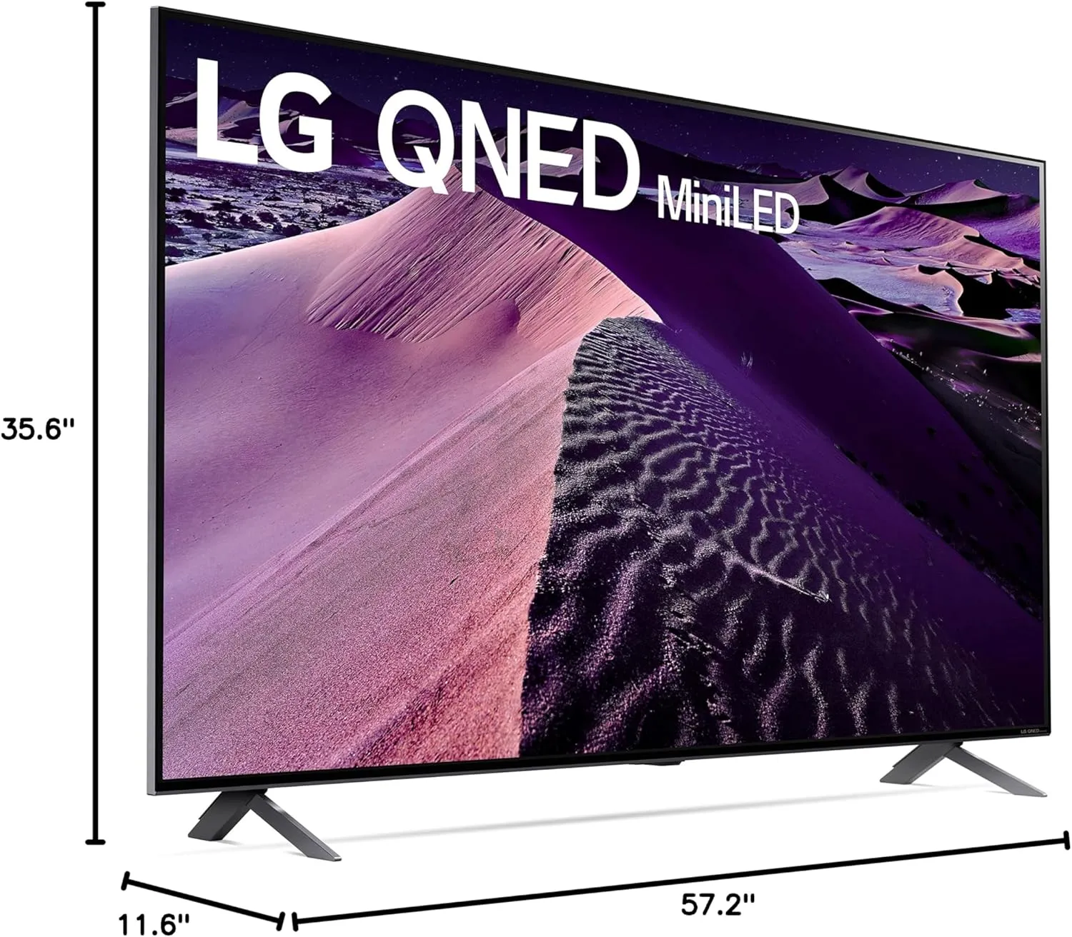LG QNED85 Series 65-Inch Class QNED Mini-LED Smart TV 65QNED85UQA, 2022 - AI-Powered 4K TV, Alexa Built-In,Black