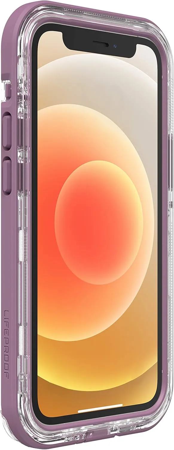 LifeProof for Apple iPhone 12 Mini, Slim DropProof, DustProof and Snowproof Case, Next Series, Clear/Purple