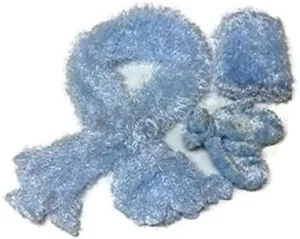 Magic Scarf - Children's Super Soft Set - Hat Scarf & Mittens - Baby Blue