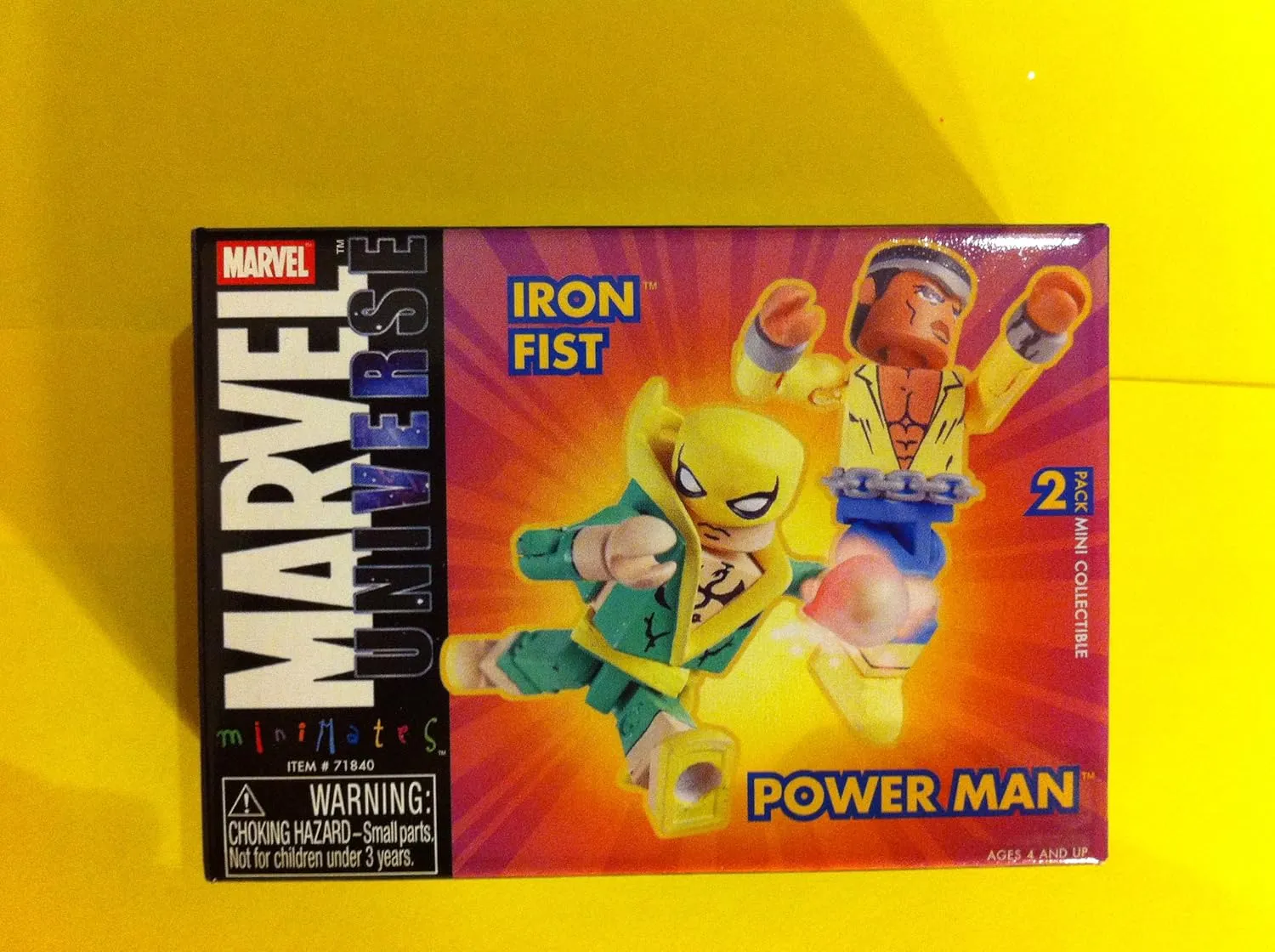 Marvel Universe MINIMATES Iron FIST and Power Man Set